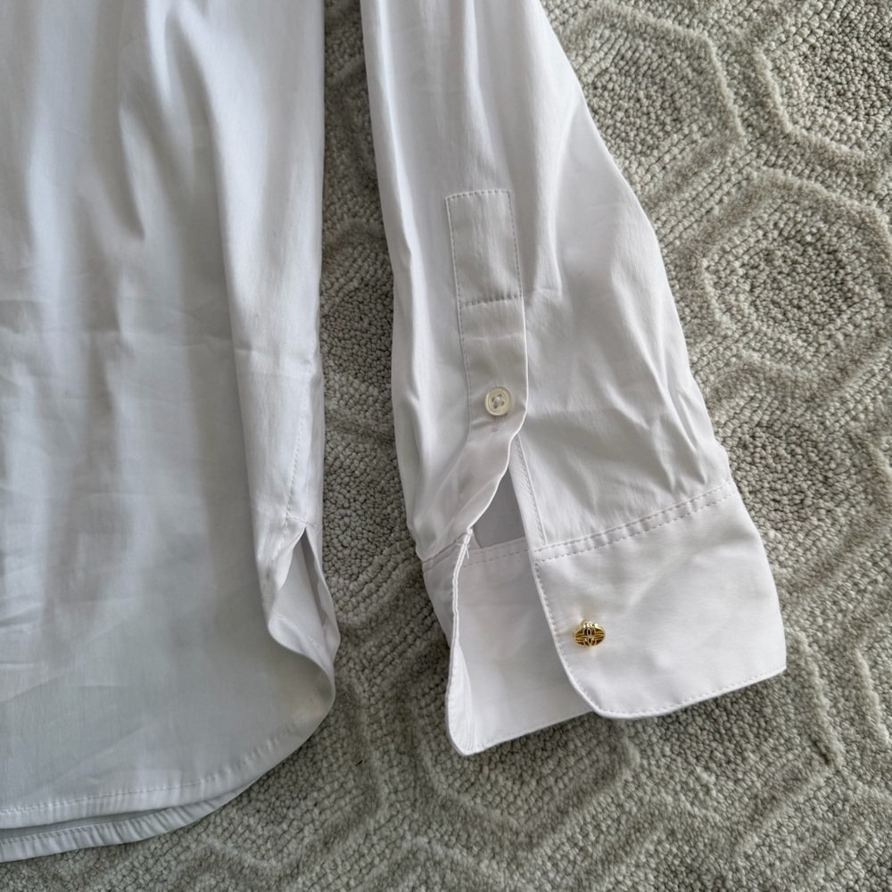Lilly Pulitzer Relaxed Lilly Shirt Resort White Size Small NWT - Picture 14 of 16